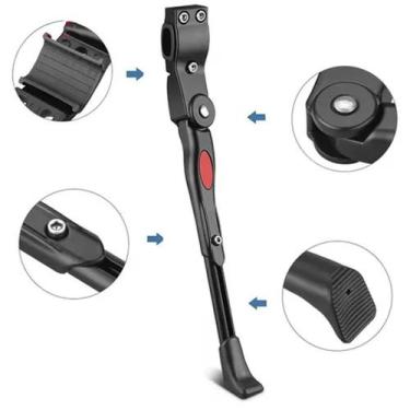 Imagem de Pezinho De Bike Descanso Lateral Para Bicicleta Com Regulagem aro 20 a