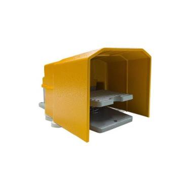 Imagem de Pedaleira c/ Proteção Amarela Metálica 1NA / 1NF - UP Electronic