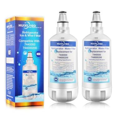 Imagem de Filtro de substituição EFF-6043A, compatível com Liebherr 744000200, 7440002 filtro de água de geladeira (2 peças)