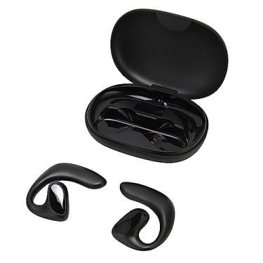 Imagem de Fones de Ouvido Tradutor Sem Fio, Tradutor Em Tempo Real de 144 Idiomas, Ouvir Música e Traduzir Em um só, Fones de Ouvido de Tradução Sem Fio para Aprendizagem Em Viagens (Preto)