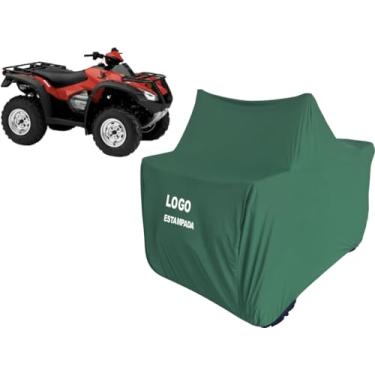 Imagem de Capa Quadriciclo de Tecido Com Logo Honda FourTrax Rincon (Verde)
