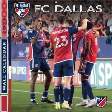 Imagem de Turner Sports Calendário de parede do time Dallas Fc 2025 12X12 (25998012218)