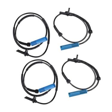 Imagem de A ABSOPRO Sensor de velocidade da roda ABS dianteiro traseiro esquerdo esquerdo 4 peças Nº 34526764859 para BMW 325xi Base 3.0L L6 - Substituição do item Gas 2006