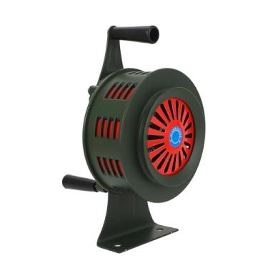 Imagem de Horn Sirene Horn Horn, Manual de 120dB Sirene Raid Air Raid, Alumínio Alumínio Alto Tornado de Tornado Siregado Sireta de Emergência Sireta Portátil Para Engenharia, Escola, Casas