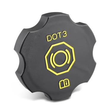 Imagem de JUWEVAZU Tampa de fluido de freio Dot3 20760280 adequada para Cadillac Escalade ESV Chevy Suburban Tahoe 2010-2020, tampa do reservatório do cilindro mestre de freio adequada para Chevrolet GMC Yukon