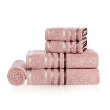 Imagem de Karsten Jogo de Banho Lumina Pétala e Rosa 5 peças