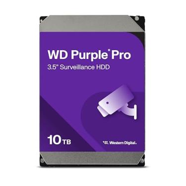 Imagem de HDD WD PURPLE 10 TB PARA SEGURANCA/VIGILANCIA/DVR - WD102PURP