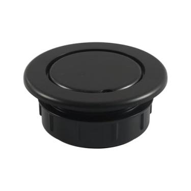 Imagem de Conjunto de plugue e tampa para guarda-sol, capa para mesa de deck ao ar livre, plugue de guarda-chuva mais espesso para mesa de pátio e mesa de vidro temperado ao ar livre (preto)