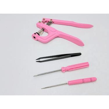Imagem de Alicate de Pressão com Botões e Matrizes OK-022 Rosa - Okachi