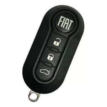 Imagem de Chave Canivete Mobi Strada Fiorino 3 Botoes Chip 4a - FERREIRA FS