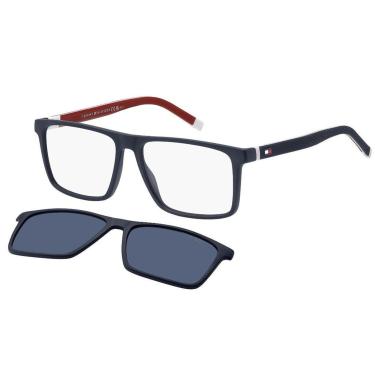 Imagem de Óculos de Sol Tommy Hilfiger 2086S Azul Lente CLIP ON  masculino