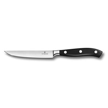 Imagem de Victorinox 7.7203.12G Forged 4-1/2-Inch Steak Knife, 218, Black