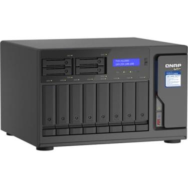 Imagem de QNAP NAS de mídia de alta velocidade TVS-h1288X-W1250-16G com CPU Intel Xeon W-1250 e duas portas de 10GbE