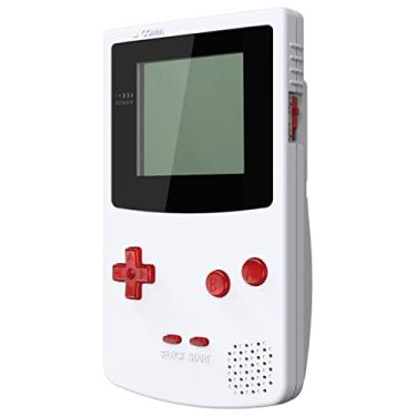 Imagem de eXtremeRate Conjunto completo de botões de substituição vermelhos transparentes para Gameboy Color GBC - Console de jogos portátil NÃO incluído