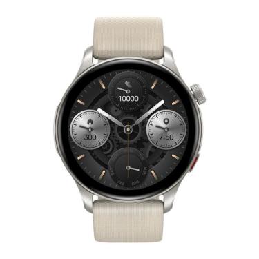 Imagem de Relógio Zeblaze Btalk 3 1.43 Pulseira Dupla Chamada De Voz Saúde E Fitness Bege