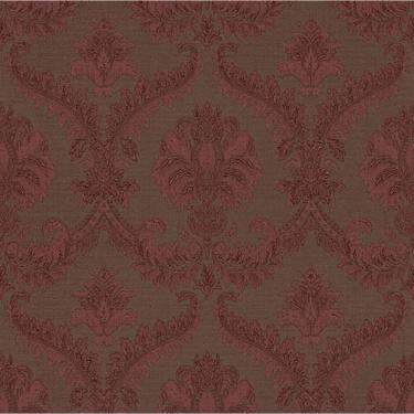 Imagem de Papel De Parede Tradizioni Damask Vinho 33338