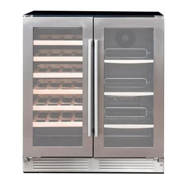 Imagem de Adega E Beer Center 86 Latas/28 Garrafas 75cm Cuisinart Arkton 220V