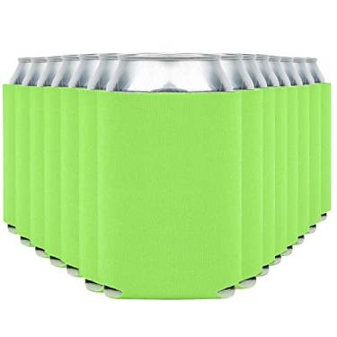 Imagem de CURRENT CO. Capas Térmicas Para Latas De Cerveja Em Branco (Pacote Com 110) - Coolies Macios E Isolados, Koolies Adequados Htv A Granel Garrafas, Branco, Projetos Vinil, Lembrancinhas Casamento (Ver
