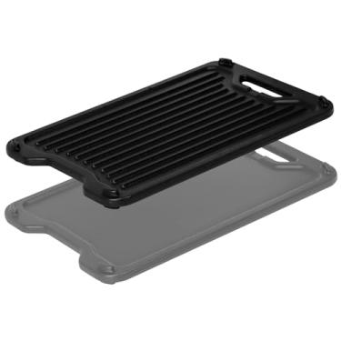 Imagem de Gcostar Peças De Reposição Para Chapa Ferro Fundido Bac609 Traeger Pro 575 Ridgeland 572 780 Tfb88Pzd Tfb57Gle Série 22 Tfb88Pub Bbq07E Bbq070, Placa Reversível Inserção Plana Fundido, Acessórios Ba