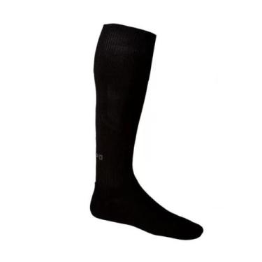 Imagem de Meião lupo para futebol com cano longo ref:1995 masculino, Preto, 41/4