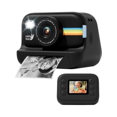 Imagem de Câmera Digital Infantil HD 2.0 Polegadas Tela Zoom 32GB Impressão Inst