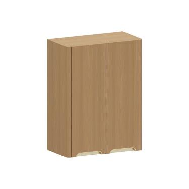 Imagem de Armário Aéreo Para Cozinha 60cm 2 Portas Lúmina Luciane Móve Freijó/freijó