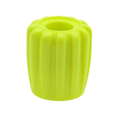 Imagem de oshhni Botão da válvula do cilindro do tanque de mergulho autônomo antiderrapante acessórios portáteis leves para mergulho com snorkel peça de reposição, Amarelo