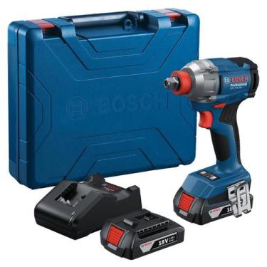 Imagem de Parafusadeira e Chave de Impacto 18V 285 Nm Bosch GDX 18V-285, A Bater