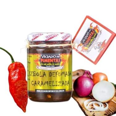 Imagem de Cebola Defumada Caramelizada Com Bhut Jolokia 200 G - VICIADO EM PIMEN