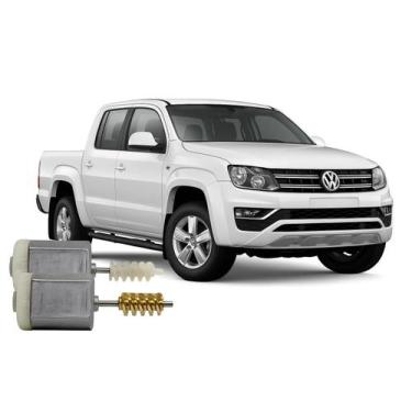 Imagem de 2 Motor Trava Eletrica Vw Amarok 2012 A 2018 Porta Tanque - First-opti