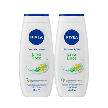 Imagem de Kit 2 Sabonete Líquido Nivea Erva Doce 250ml