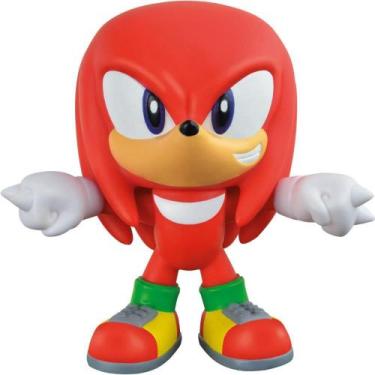 Imagem de Boneco e Personagem Fandombox Sonic Knuckles 12CM com Caixa Acrílica -
