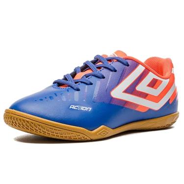 Imagem de Chuteira Infantil Juvenil Futsal Quadra Action Jr Umbro