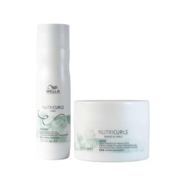 Imagem de KIT WELLA PRO NUTRICURLS SH250+MÁSC150