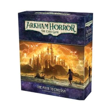Imagem de Fantasy Flight Games Arkham Horror The Card Game The Path to Carcosa Expansion | Horror Game | Mystery Game | Cooperative Card Game | Ages 14+ | 1-2 Players | Avg. Playtime 1-2 Hours | Made