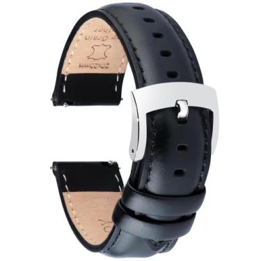 Imagem de Pulseiras de relógio OTTOODY Leather Quick Release Top Grain 18-22 mm