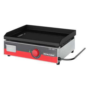 Imagem de Chapa Bifeteira Elétrica Metalcubas Light CBE600L 60x45cm 220V Chapa 6,4mm Inox MTC0090(23432)