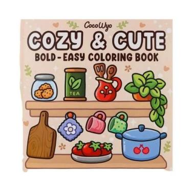 Imagem de Livro De Colorir Para Adultos E Adolescentes Criaturas Fofas E Assusta