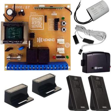 Imagem de Central Placa Motor Deslizante Peccinin Sensor Fim de Curso Imãs Contr