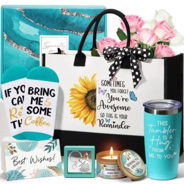 Imagem de Cesta de presentes MAYICIVO Presentes de aniversário para mulheres com