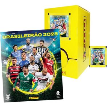 Imagem de Álbum Brasileirão 2025 + 500 Figurinhas Em 100 Envelopes - Panini, 22,