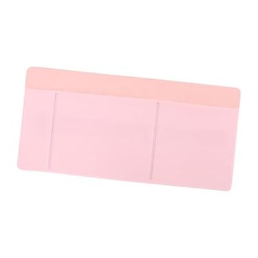 Imagem de BaotyJie Bolsa de armazenamento traseira para laptop, bolsa para, acessórios de proteção para laptop, com 3 bolsos para caneta, cabo USB, fones de, Rosa