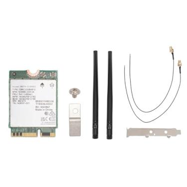 Imagem de WiFi 7 cartão BE200NGW de alta velocidade MU MIMO 2.4G 574Mbps 5G 2400Mbps 6g 5800Mbps Bluetooth 5.4 Adaptador de rede para 10 11 Linux Chrome OS Computers (Cartão WiFi 7 com antena e suporte)