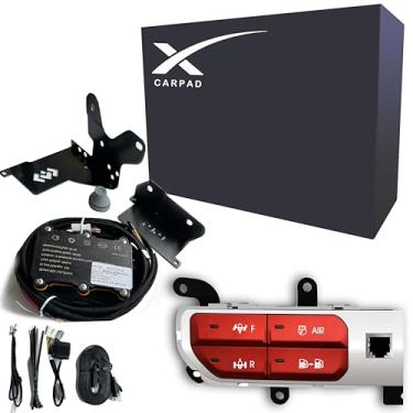 Imagem de Painel Aux Switch Dash 4 botões 4x30A para Wrangler JL 2018-2023 e Gladiator JT 2019-2023 (vermelho)