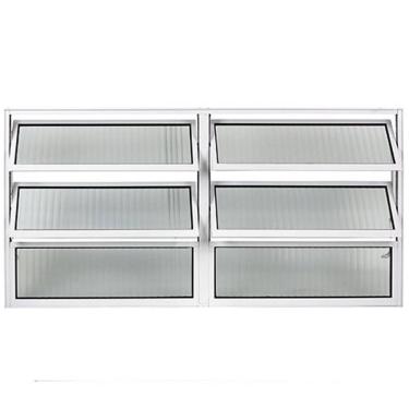 Imagem de Vitrô Basculante 060x150cm 2 Seção Branco - FACCE