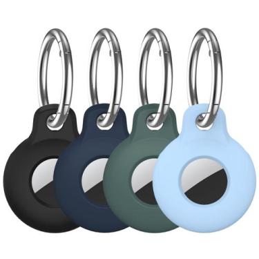 Imagem de Suporte AirTag VAGAWEI 2024 compatível com Apple AirTag 4 Pack