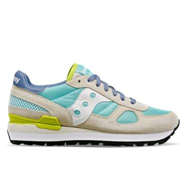 Imagem de Saucony Originals Tênis feminino Shadow Original, Aqua/Areia, 36