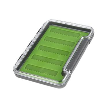 Imagem de oshhni Caixa de isca leve e à prova d'água, fácil de segurar, portátil, para água doce e salgada, com tampa transparente, para equipamentos de pesca com, B, M