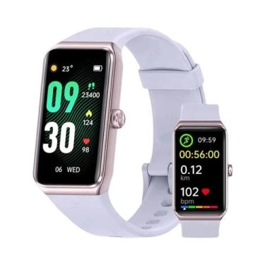 Imagem de Smartwatch Feminino De 1.47" HD Com Monitor De Oxigênio No Sangue E Te