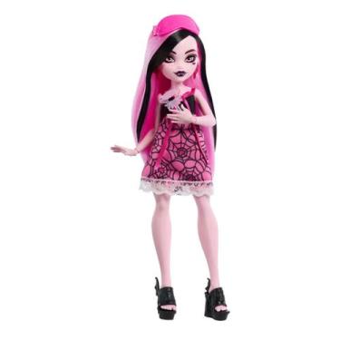 Imagem de Boneca monster high pijamas monstruosas draculaura - mattel jfd47/jgm4